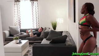 Interracial Sex S Roztomilý Eben Babe