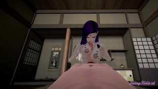 Teen Titans Hentai - Z hľadiska Raven fajčenie, boobjob a v prdeli