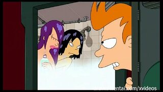 Futurama Hentai - Fandroana threesome