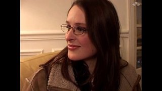 ļoti karstā franču brunete