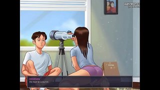 ���ხელი კოლეჯი teen girl gets some cum in her vagina on cam l Hottest highlights l Summertime Saga[v0.18. 2] L ნაწილი #17