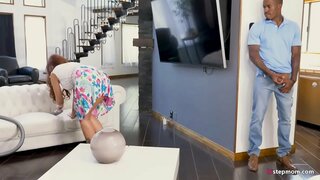 ���ड़ा काला लंड के साथ सांत्वना मिल के साथ सेक्सी सींग का बना