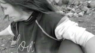 ΜΑΎΡΟ ΚΡΟΥΝΌΣ CUM ΤΣΟΎΛΑ: ASHTON ΑΓΆΠΗ ΚΑΤΑΠΊΝΕΙ BBC CUM δύο ΦΟΡΈΣ στο ΔΗΜΌΣΙΟ